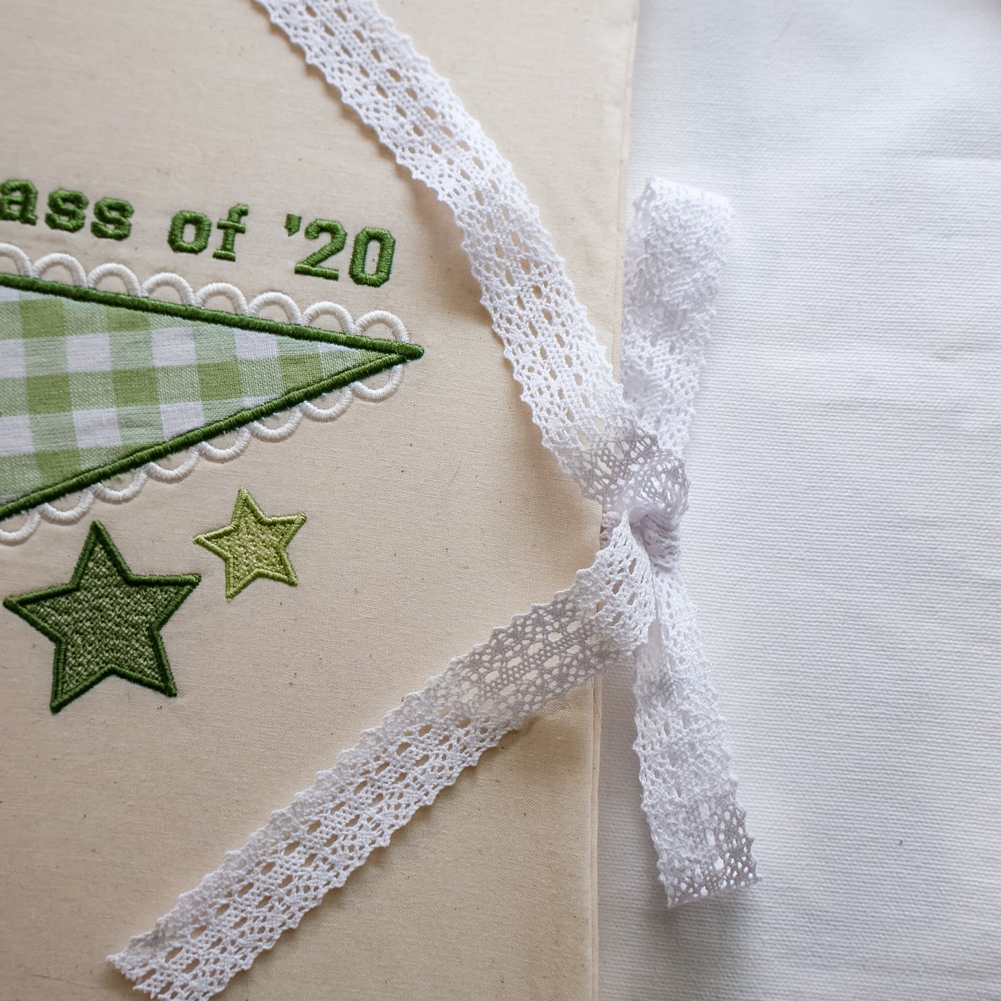 Custom College Scrapbook Album Pennant