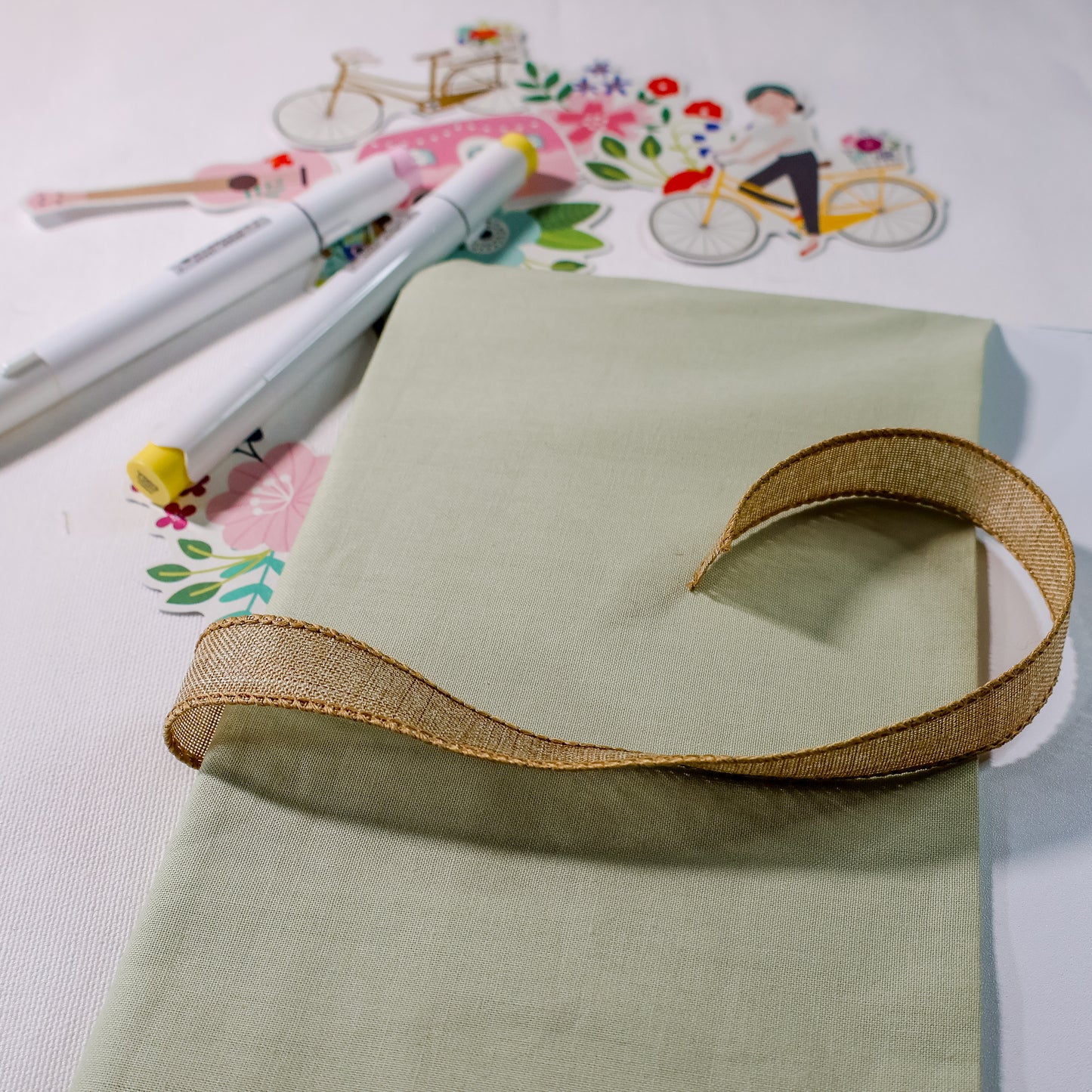 Blue Floral Scrapbook Album | Handmade Scrapbook With Embroidery