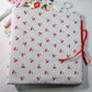 Red Cherry Scrapbook Album | Handmade Scrapbook With Embroidery