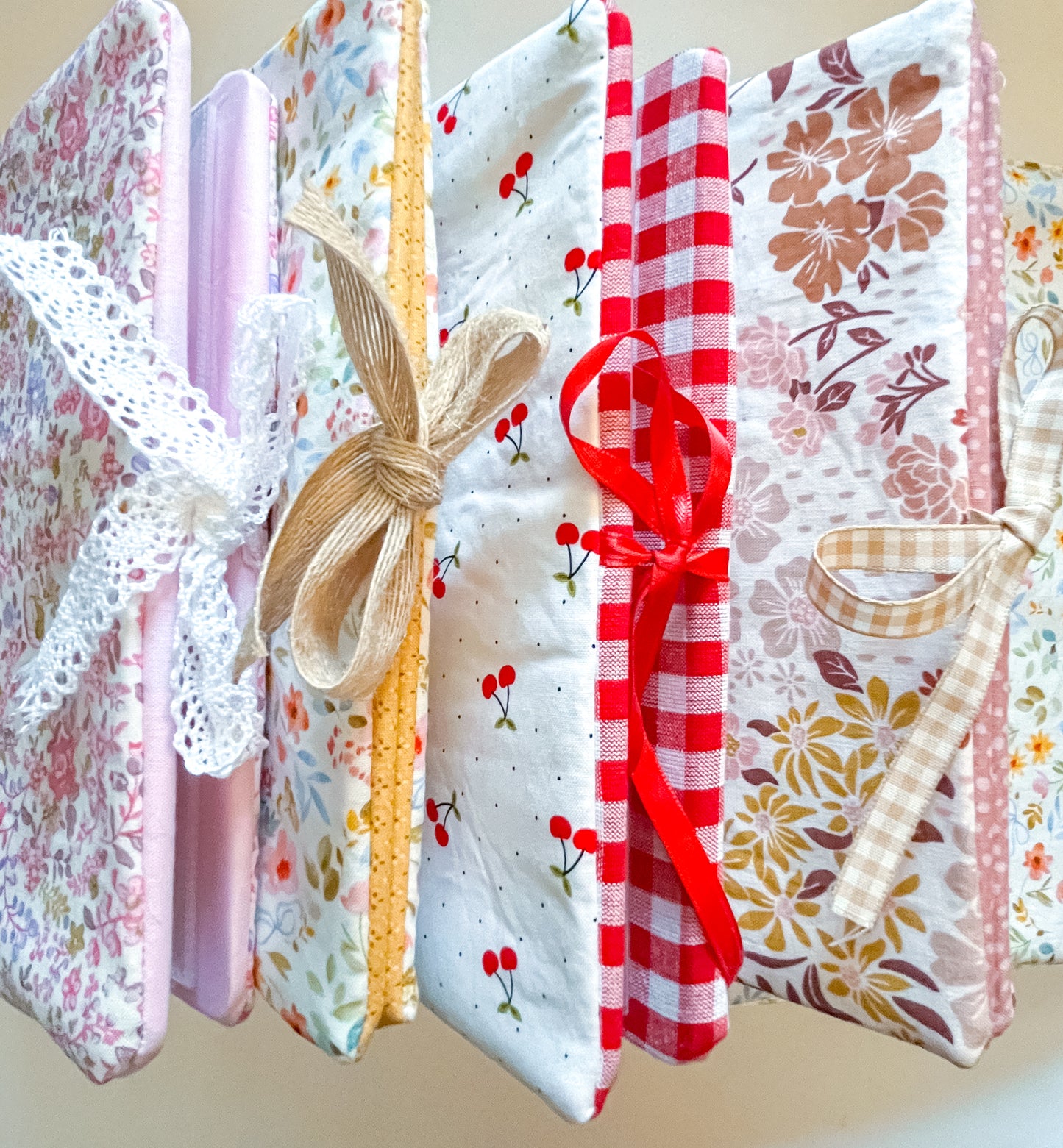 Brown & Pink Floral Scrapbook Album | Handmade Scrapbook With Embroidery