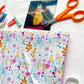Colorful Garden Scrapbook Album for Girls