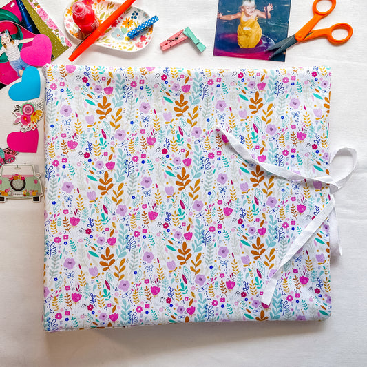 Colorful Garden Scrapbook Album for Girls
