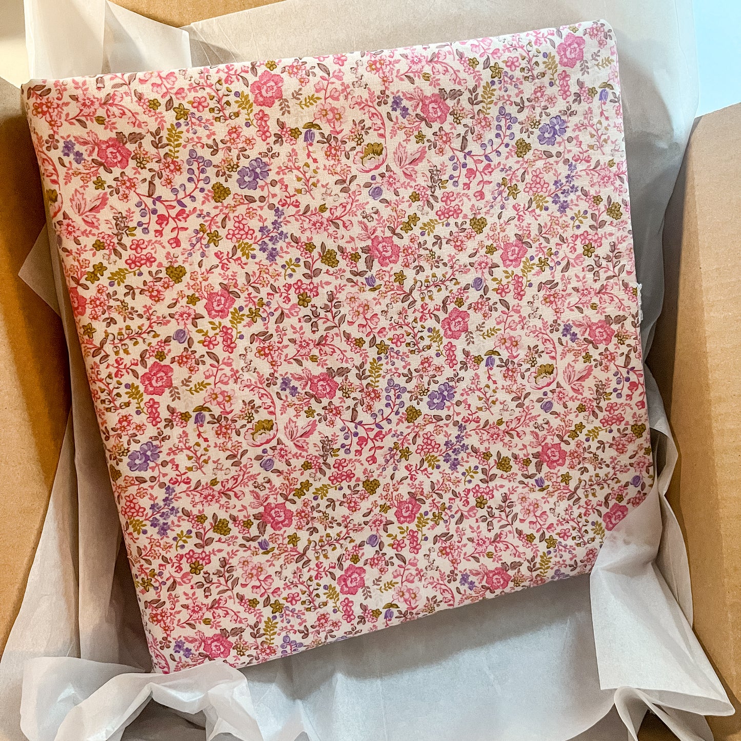 Pink Floral Scrapbook Album | Handmade Scrapbook With Embroidery