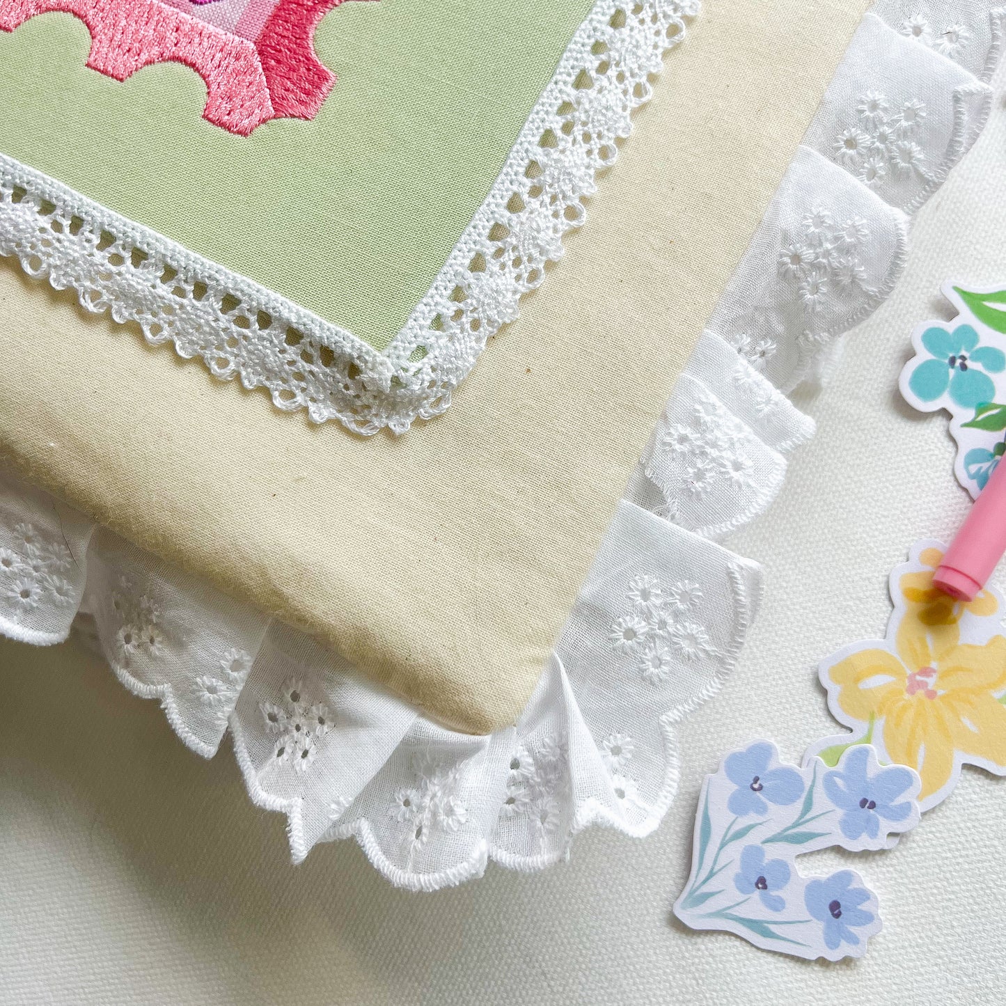 Personalized Birth Flower Scrapbook Album