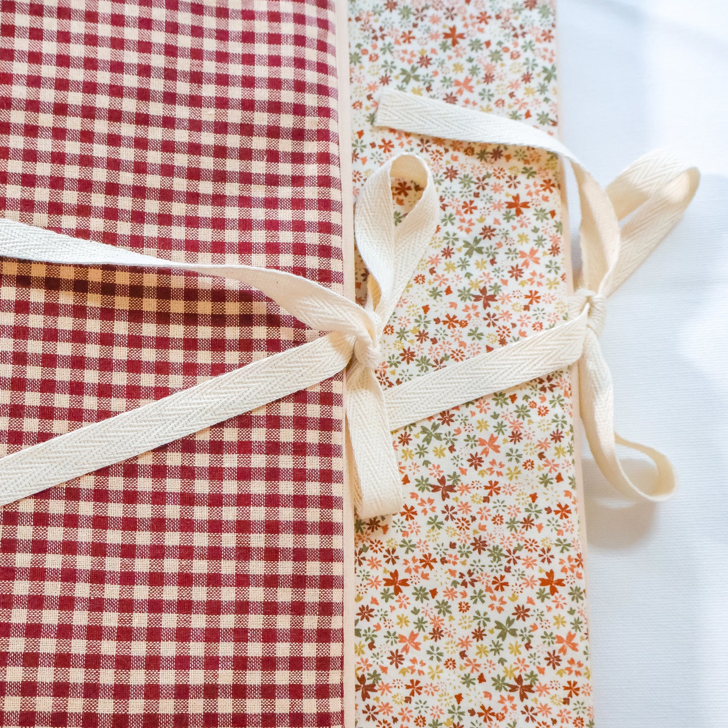 Rustic Floral Scrapbook Album | Customizable Embroidered Scrapbook Album With Flowers